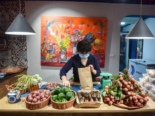 dịch vụ làm mâm lễ hoa quả tết 5/5 đẹp