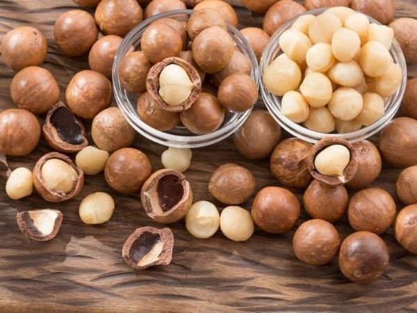 Hạt mắc ca giàu chất béo tốt cho sức khỏe tim mạch