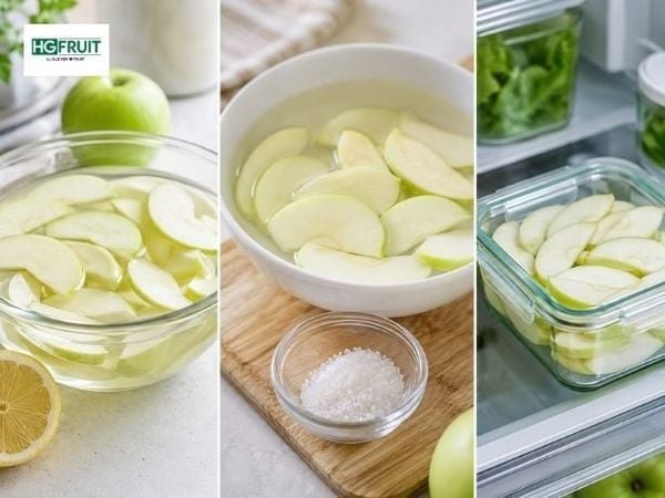 Cách giữ táo trắng lâu và không bị thâm tại nhà