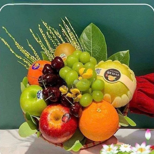 mâm lễ 5/5 đơn giản dễ làm