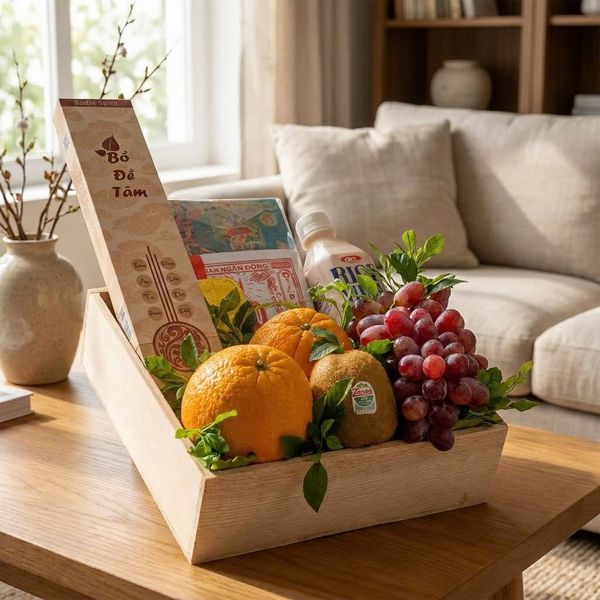 mâm lễ 5/5 đơn giản dễ làm