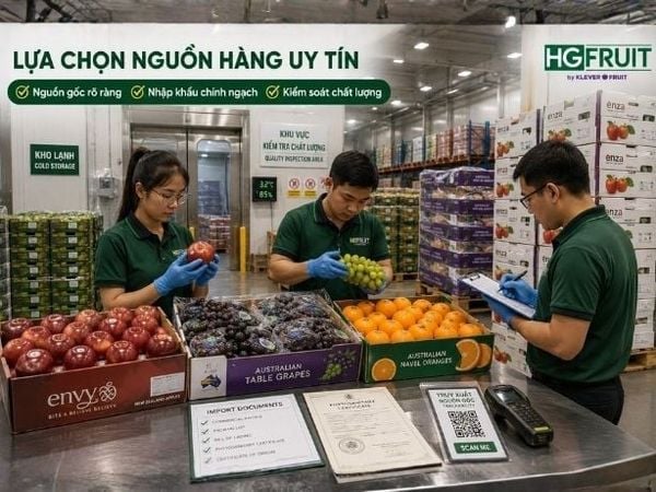 Tiêu chí lựa chọn trái cây nhập khẩu giá sỉ TPHCM uy tín