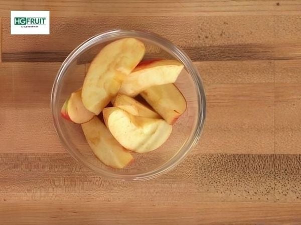 Táo bị thâm sau khi bổ