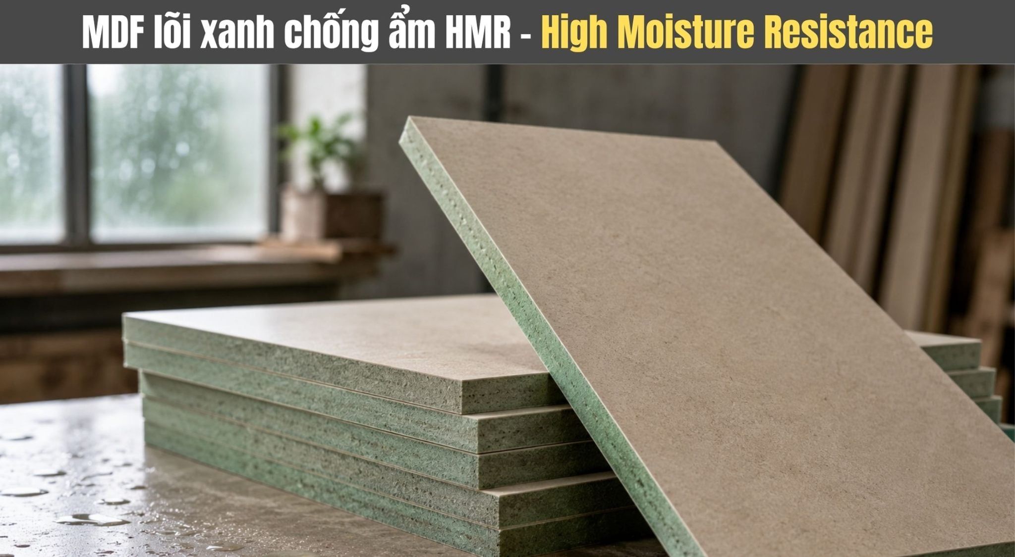 Bàn ghế ăn gỗ công nghiệp MDF