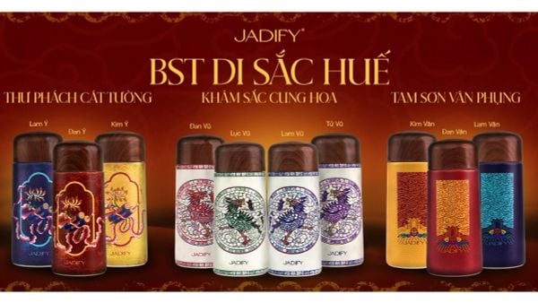 Bình giữ nhiệt Di Sản Huế – quà tặng mang hồn cố đô