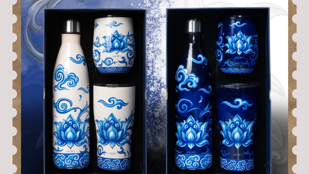 Bộ sưu tập Vân Lam Liên Phúc - Lam sắc & sen cát tường thịnh vượng