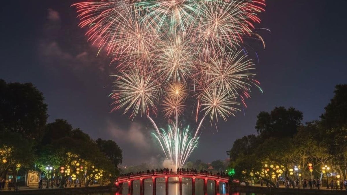 Cập nhật danh sách 31+ địa điểm bắn pháo hoa Tết ở Hà Nội 2026 mới nhất