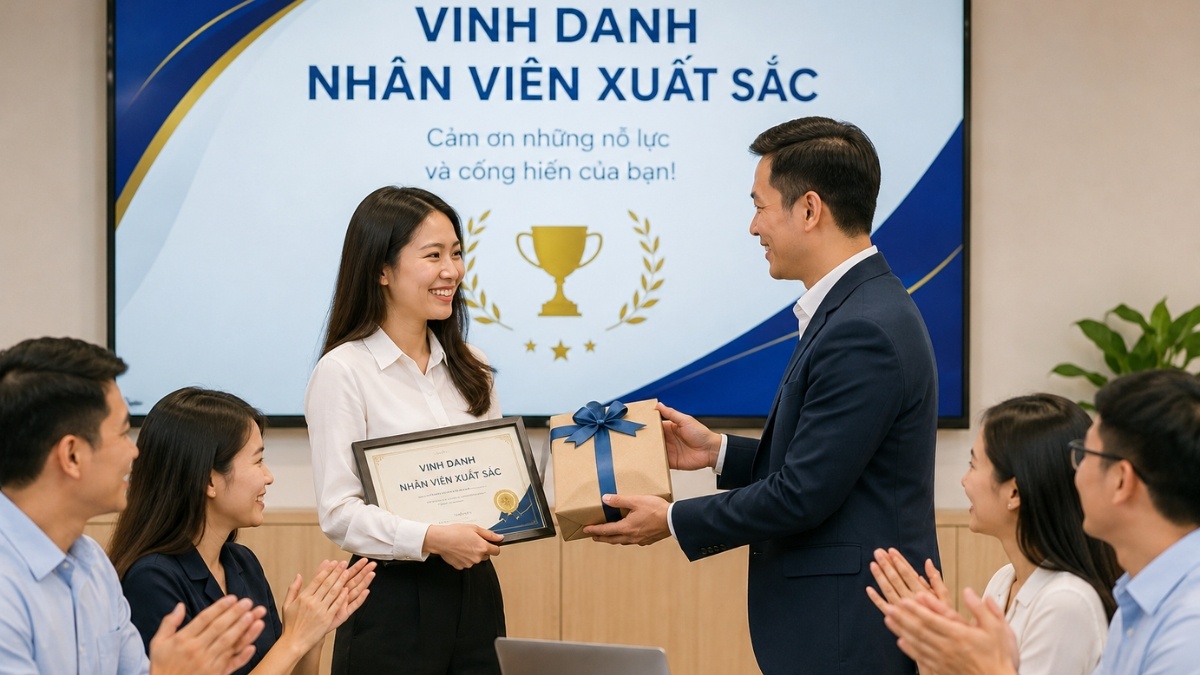 Top 10+ quà tặng nhân viên xuất sắc ý nghĩa, tạo động lực