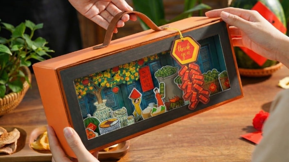 15+ set quà Tết độc đáo: Xu hướng quà tặng ấn tượng dịp năm mới