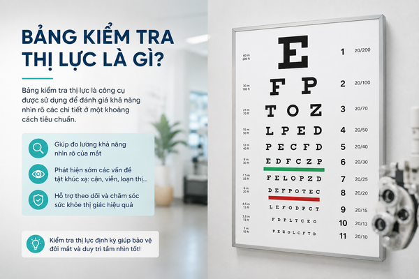 Bảng kiểm tra thị lực là gì?
