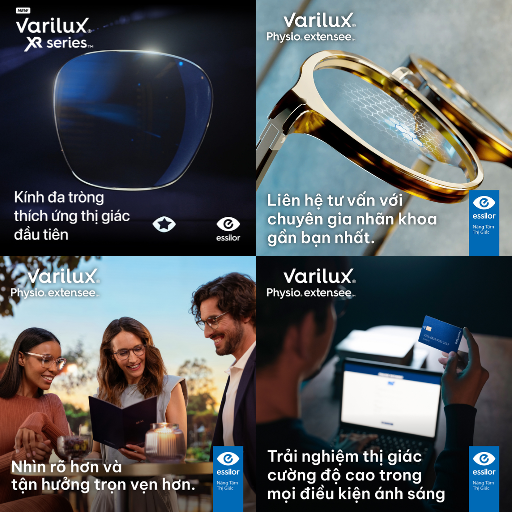 Lợi ích của tròng kính Varilux