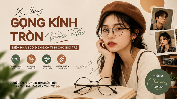 Vì sao chọn sai gọng kính khiến khuôn mặt mất cân đối?