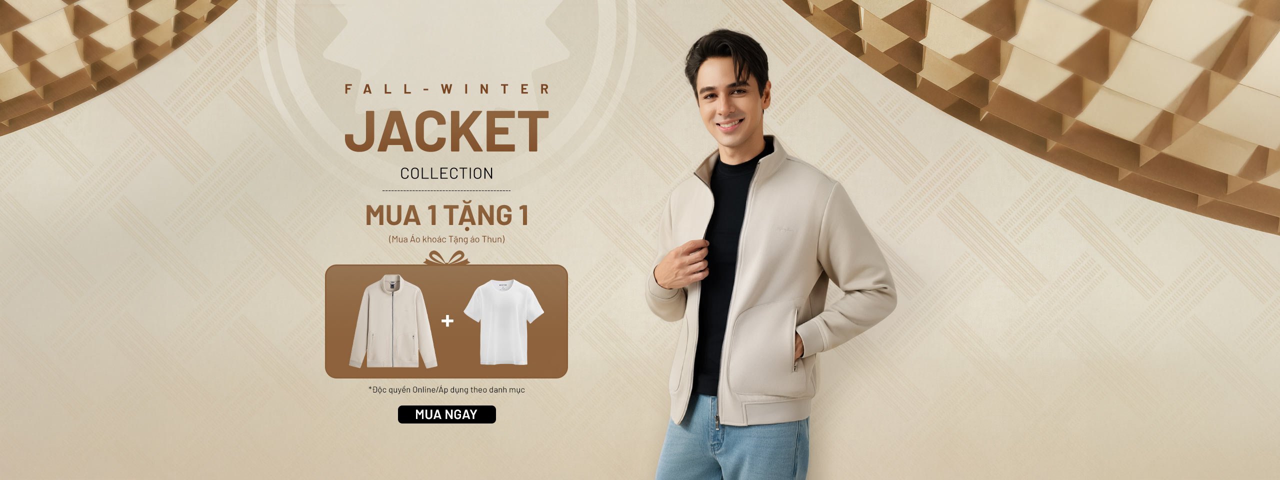 Mua áo khoác tặng áo thun