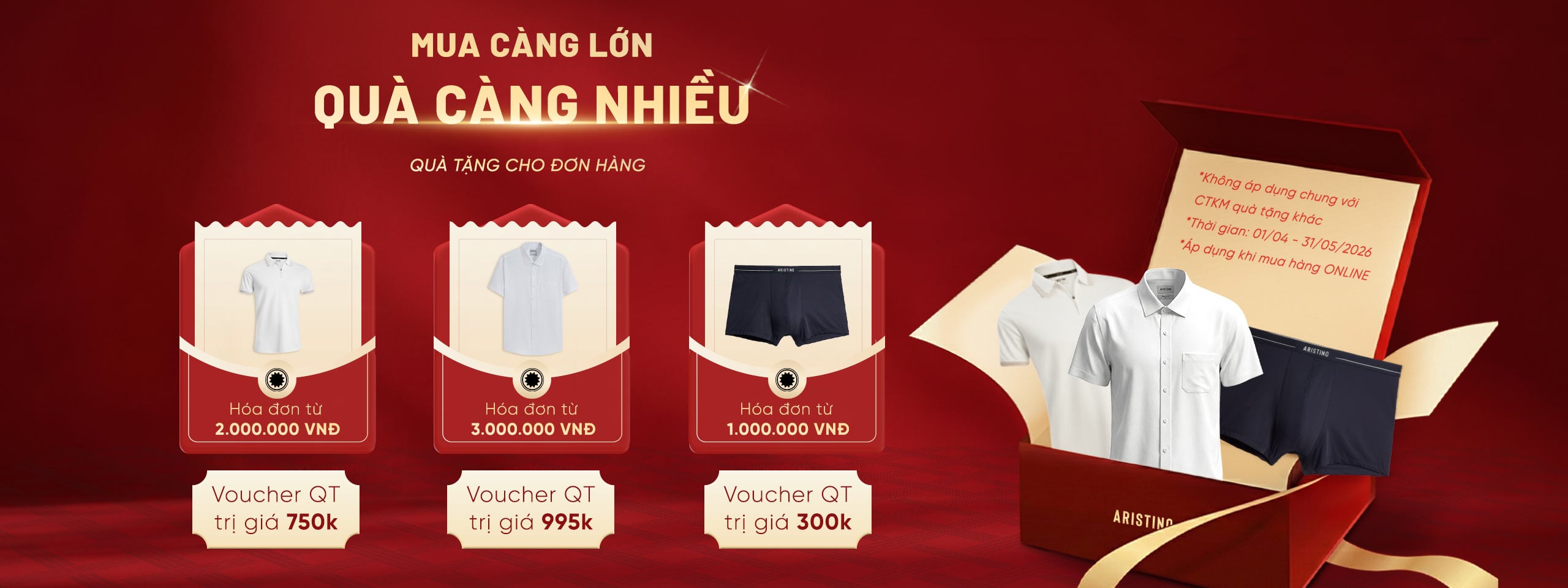 Mua tặng quà theo bill