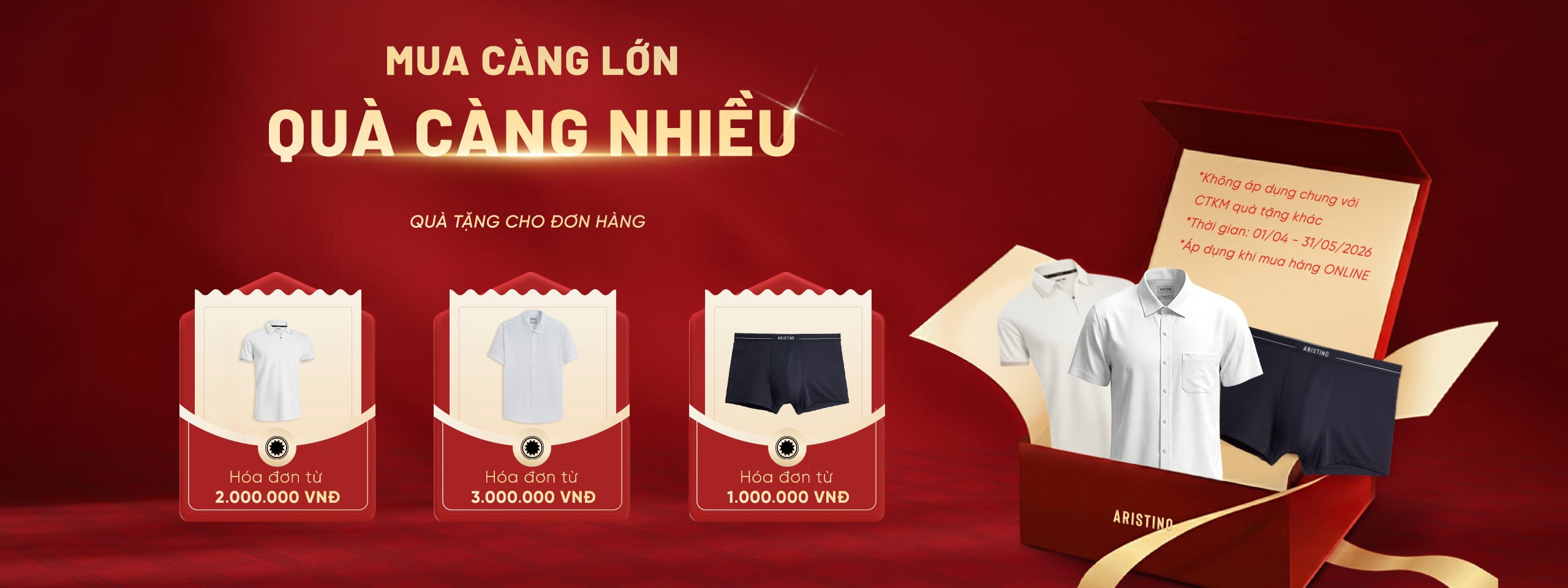 Mua tặng quà theo bill