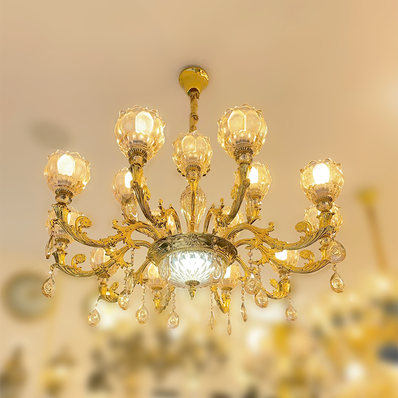 Đèn Chùm Hợp Kim