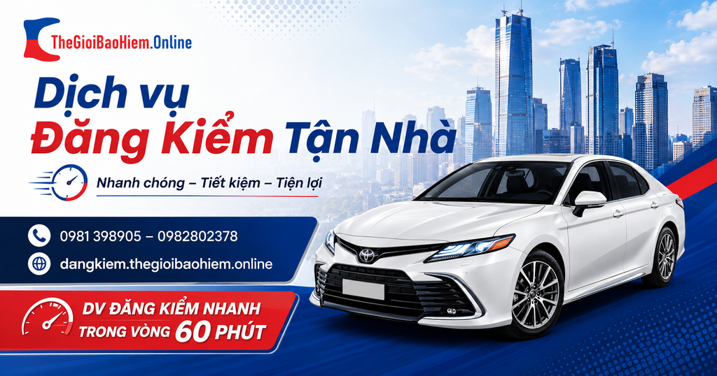 Dịch vụ Đăng kiểm nhanh tận nhà 2026
