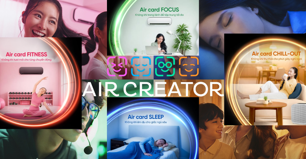 Air Creator Daikin Là Gì? Đột Phá Công Nghệ Cá Nhân Hóa Bầu Không Khí Lý Tưởng 2026