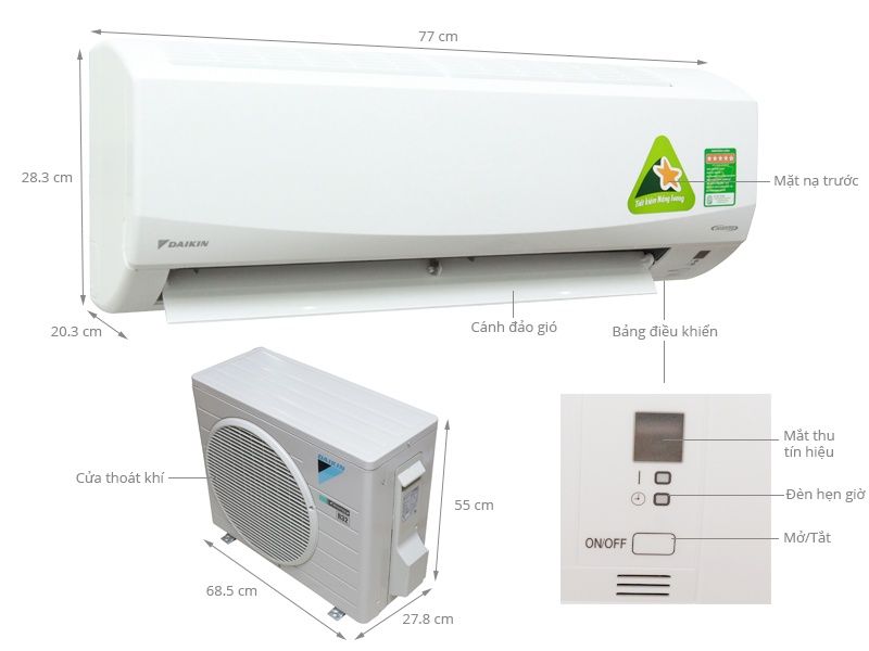 Top 5 Mã Máy Lạnh Treo Tường Daikin Được Yêu Thích Nhất Mùa Hè 2026