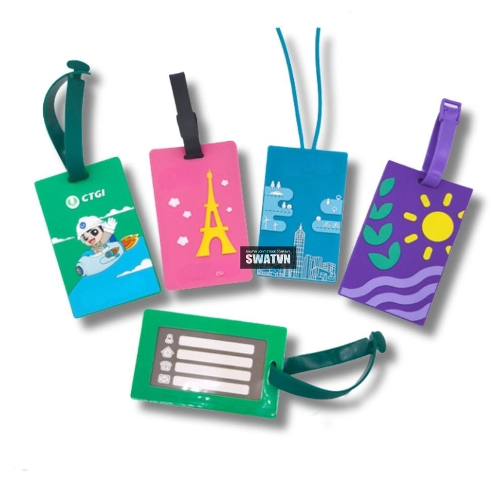 XƯỞNG CUNG CẤP TAG VALI CAO SU SỐ LƯỢNG LỚN – GIÁ TẬN GỐC, THIẾT KẾ THEO YÊU CẦU