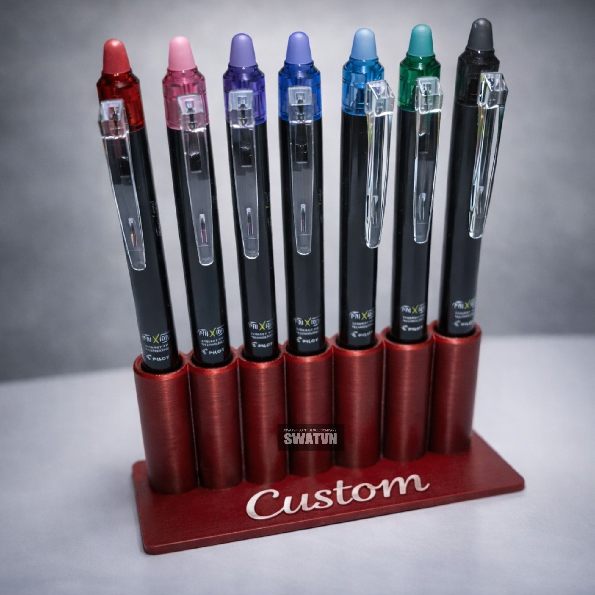 LỌ ĐỰNG BÚT IN LOGO 3D THEO YÊU CẦU – GIẢI PHÁP QUÀ TẶNG VĂN PHÒNG CHUYÊN NGHIỆP