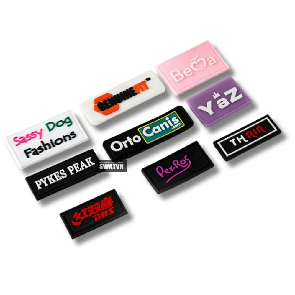 LOGO CAO SU ÉP CHÌM 3D - ỨNG DỤNG ĐA DẠNG TRONG BALO, QUẦN ÁO, GIÀY DÉP