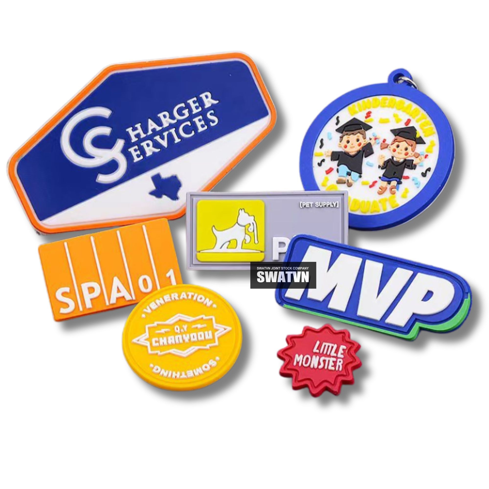 PATCH CAO SU GẮN NÓN ĐỘC ĐÁO – PHỤ KIỆN TRANG TRÍ BỀN ĐẸP, SẢN XUẤT THEO YÊU CẦU