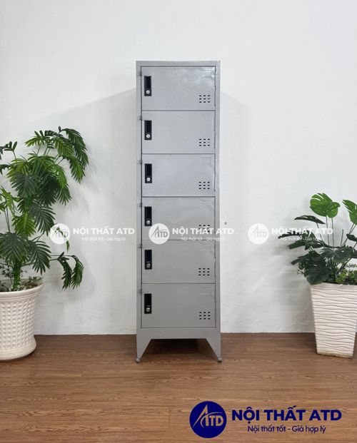 ĐỊA CHỈ BÁN TỦ LOCKER 6 NGĂN SƠN DẦU GIÁ RẺ - QUẬN 12