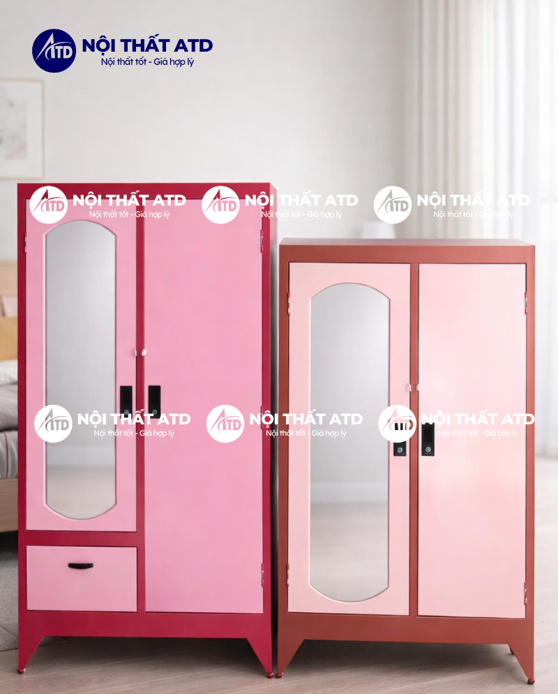 TỦ QUẦN ÁO SẮT GIÁ RẺ CHO SINH VIÊN – GIẢI PHÁP LƯU TRỮ THÔNG MINH CHO PHÒNG TRỌ