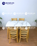 MẪU BÀN ĂN GỖ CAO SU ĐẸP - GIÁ RẺ TẠI HỒ CHÍ MINH