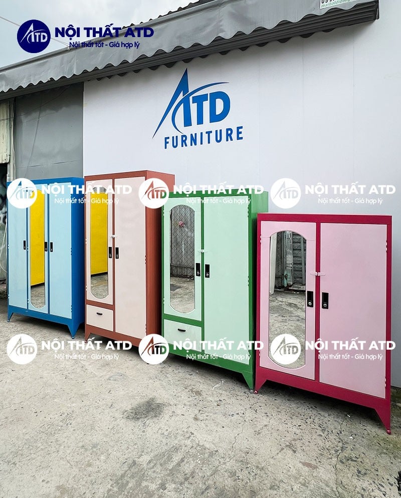 Bí quyết chọn tủ quần áo sắt bền đẹp, tiết kiệm chi phí