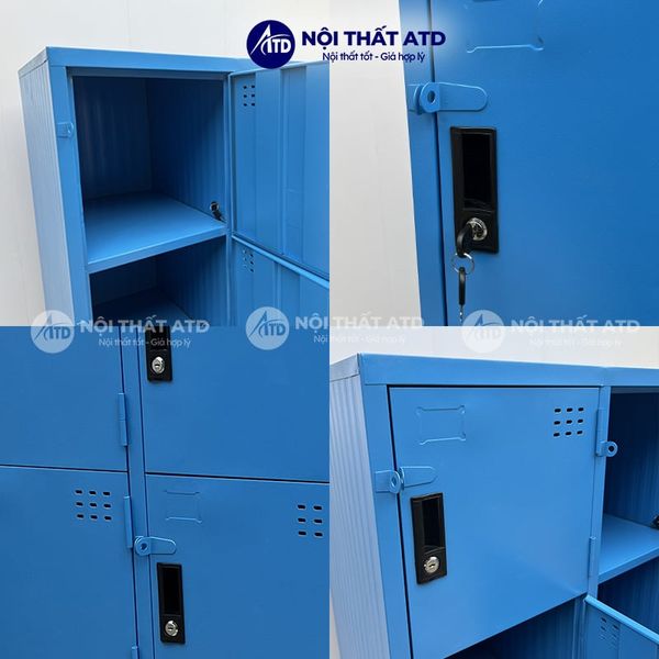 tủ locker sắt 9 ngăn bền, đẹp