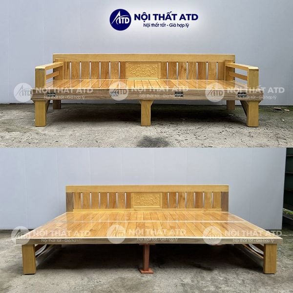 giường gỗ gấp gọn