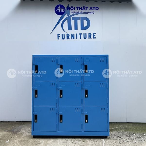 tủ locker sắt 9 ngăn
