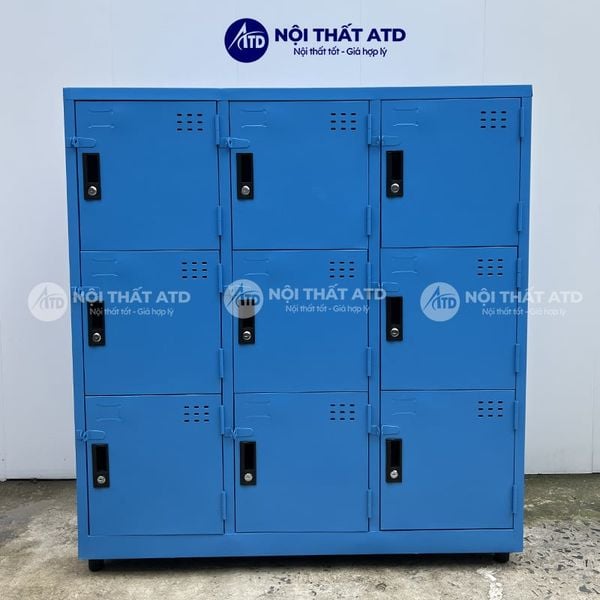 tủ locker sắt 9 ngăn