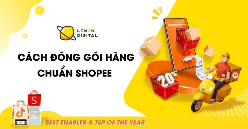 Cách đóng gói hàng chuẩn Shopee cho nhà bán hàng