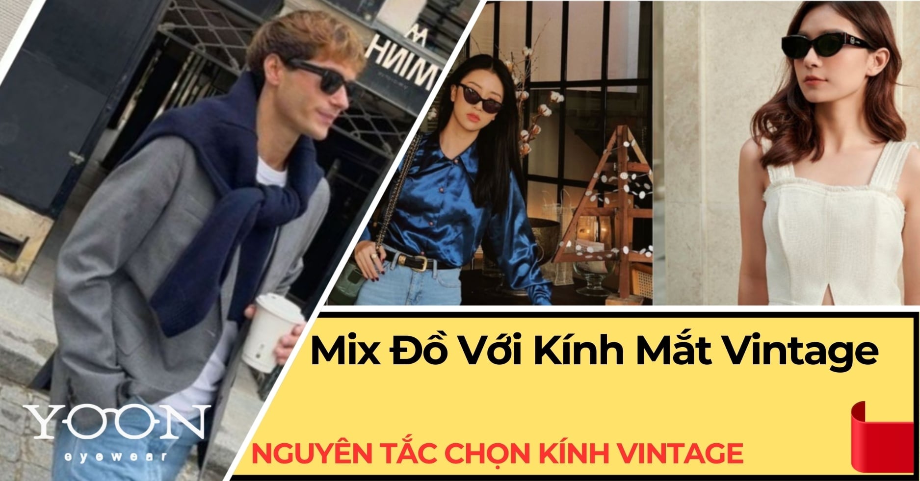 Cách Mix Đồ Với Kính Mắt Vintage Để Nâng Tầm Phong Cách