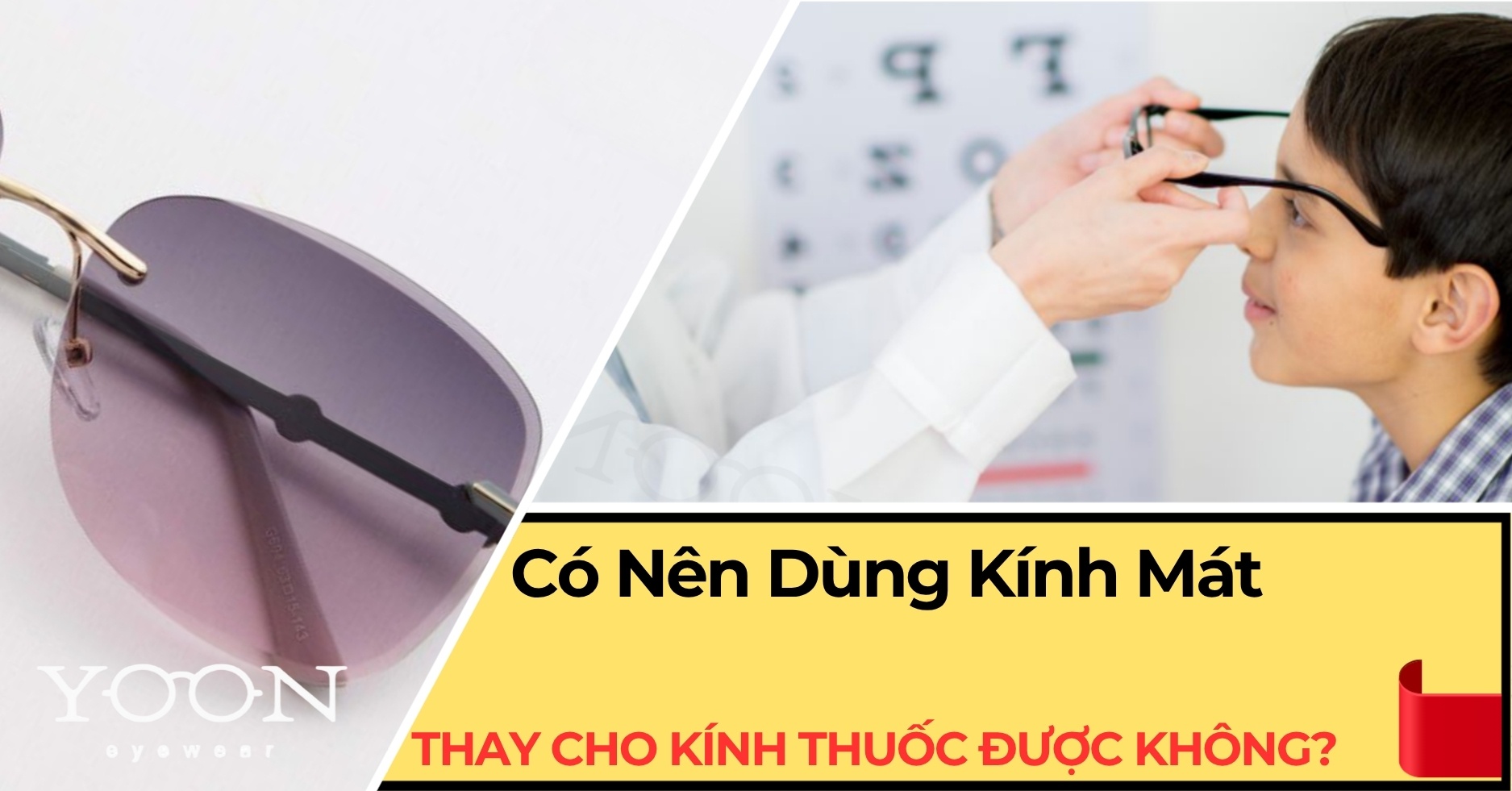 Có Nên Dùng Kính Mát Thời Trang Thay Cho Kính Thuốc?