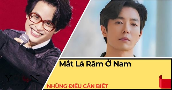 Mắt Lá Răm Nam: Nét Đẹp Cuốn Hút & Những Điều Cần Biết