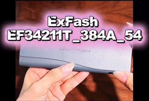 Review Gọng Kính Khoan ExFash EF34211T