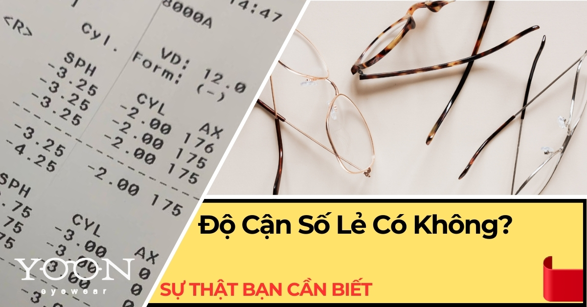 Tại Sao Không Có Độ Cận Số Lẻ? Sự Thật Bạn Cần Biết