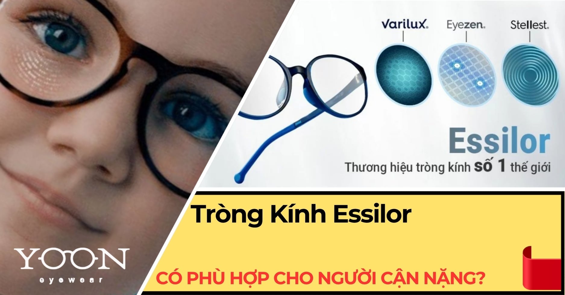 Tròng Essilor Phù Hợp Với Người Cận Nặng Không?