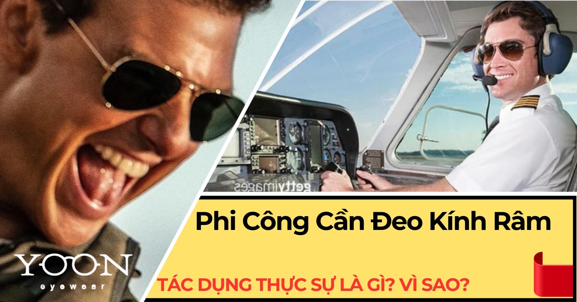 Vì Sao Phi Công Cần Đeo Kính Râm? Tác Dụng Thực Sự Là Gì?