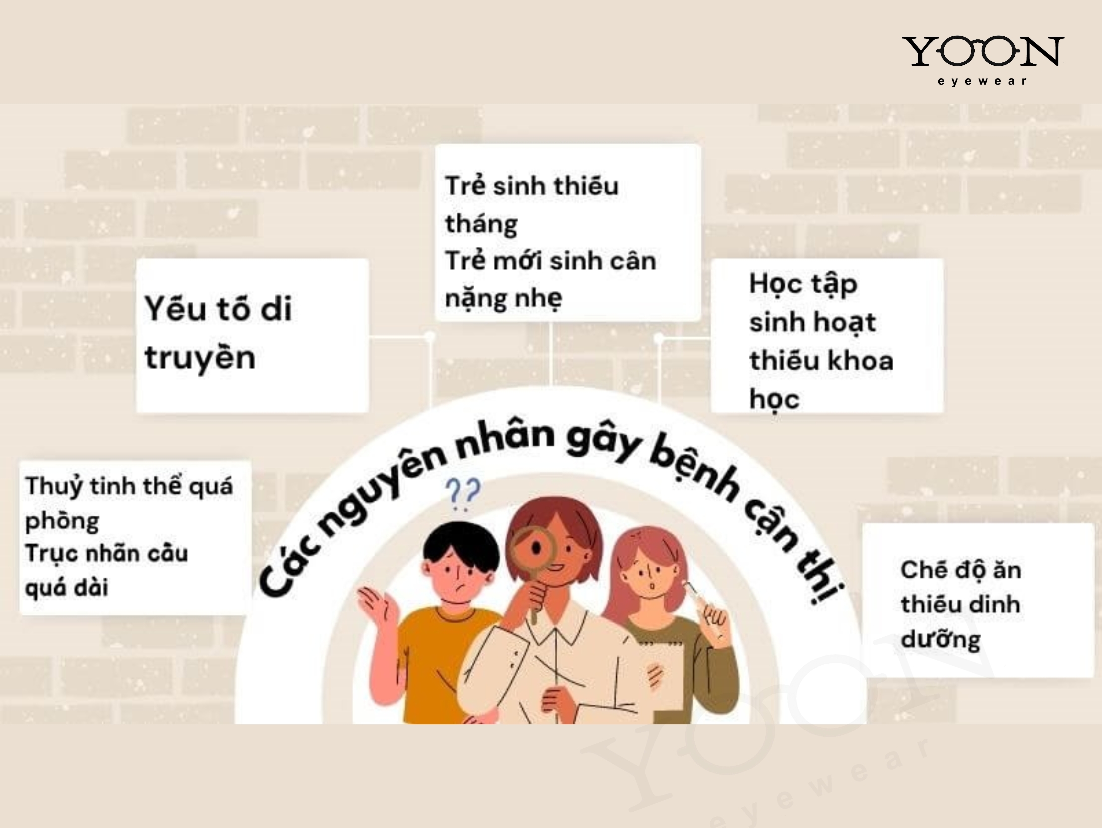 CÁC YẾU TỐ NGUY CƠ KHIẾN ĐỘ CẬN THỊ GIA TĂNG