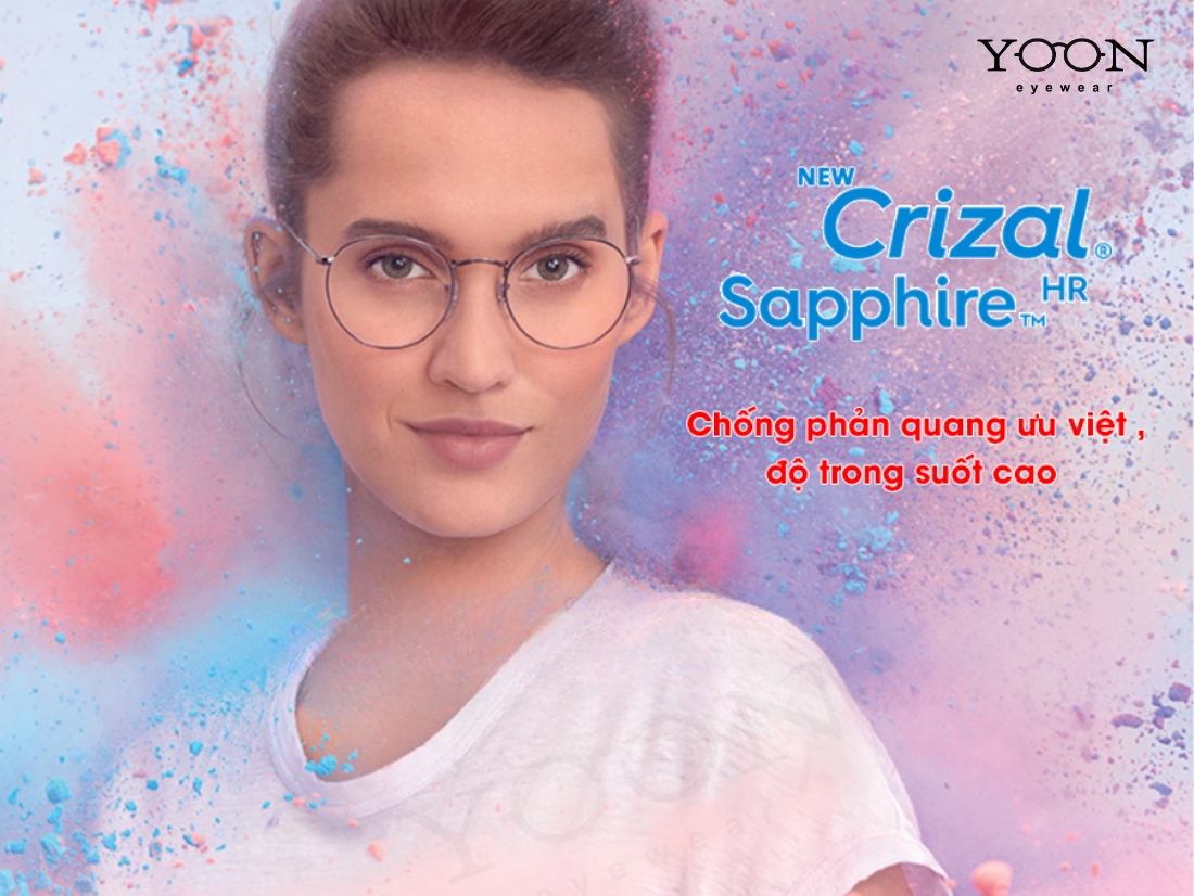 Crizal Sapphire – Tối Ưu Độ Trong Suốt