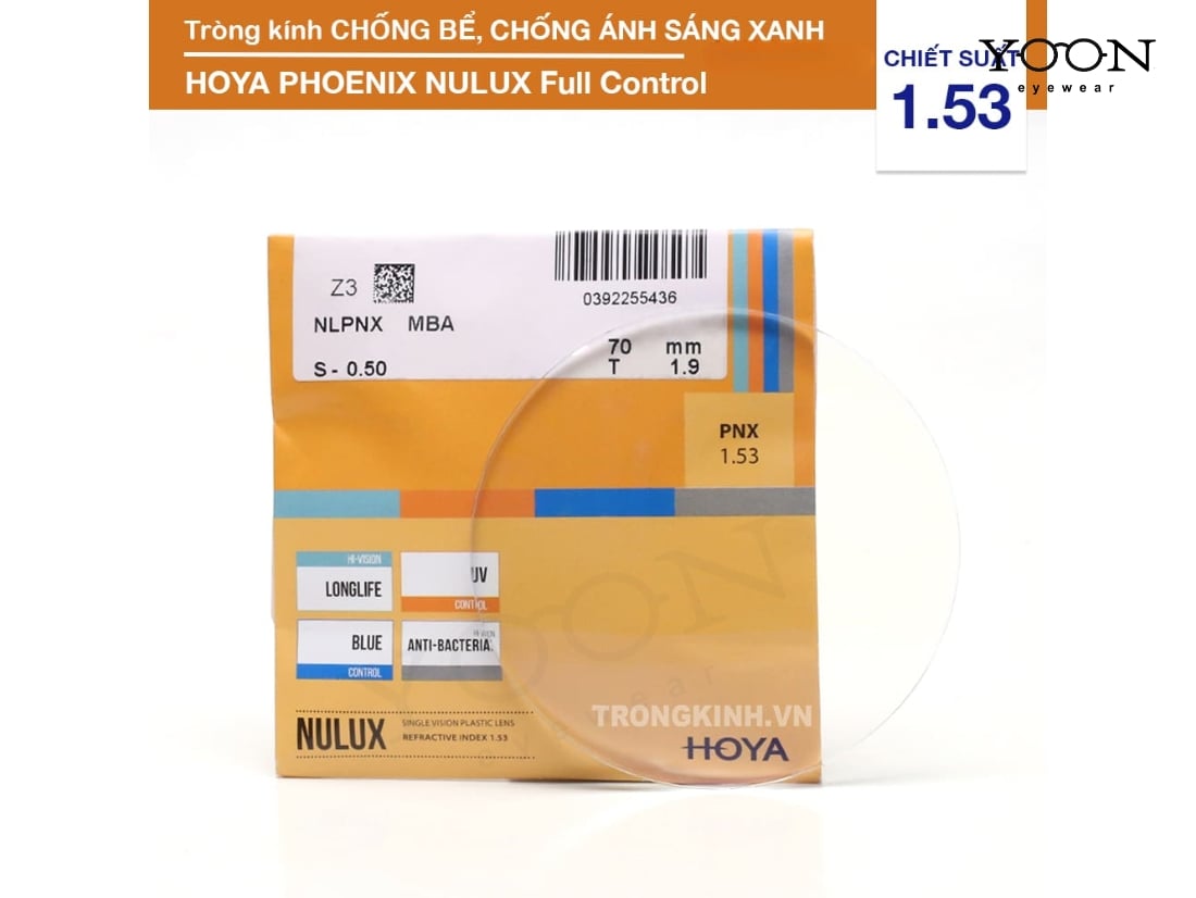 TRÒNG KÍNH CHIẾT SUẤT 1.53 LÀ GÌ?