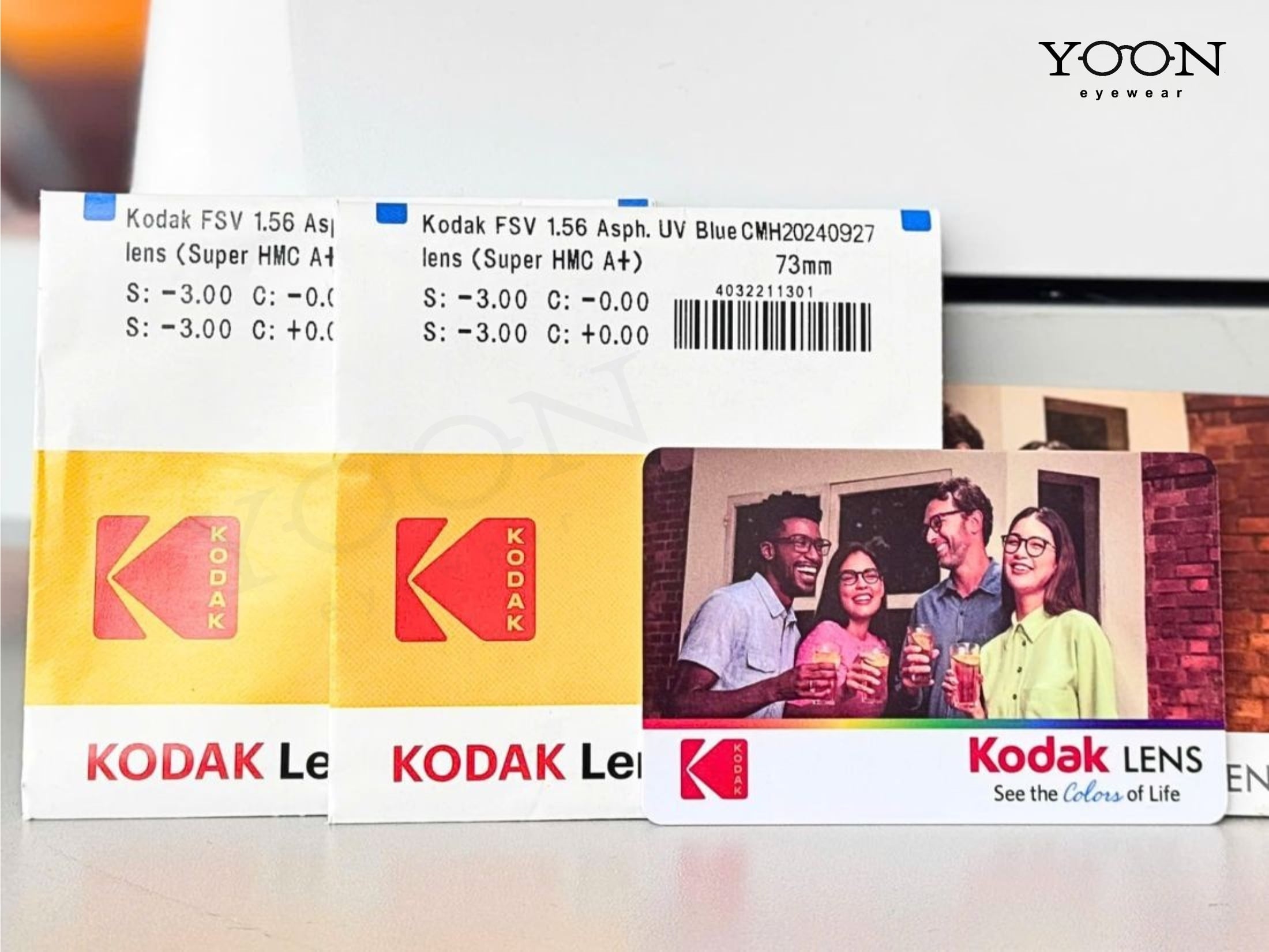 Tròng Kodak UVBlue Lens 1.56
