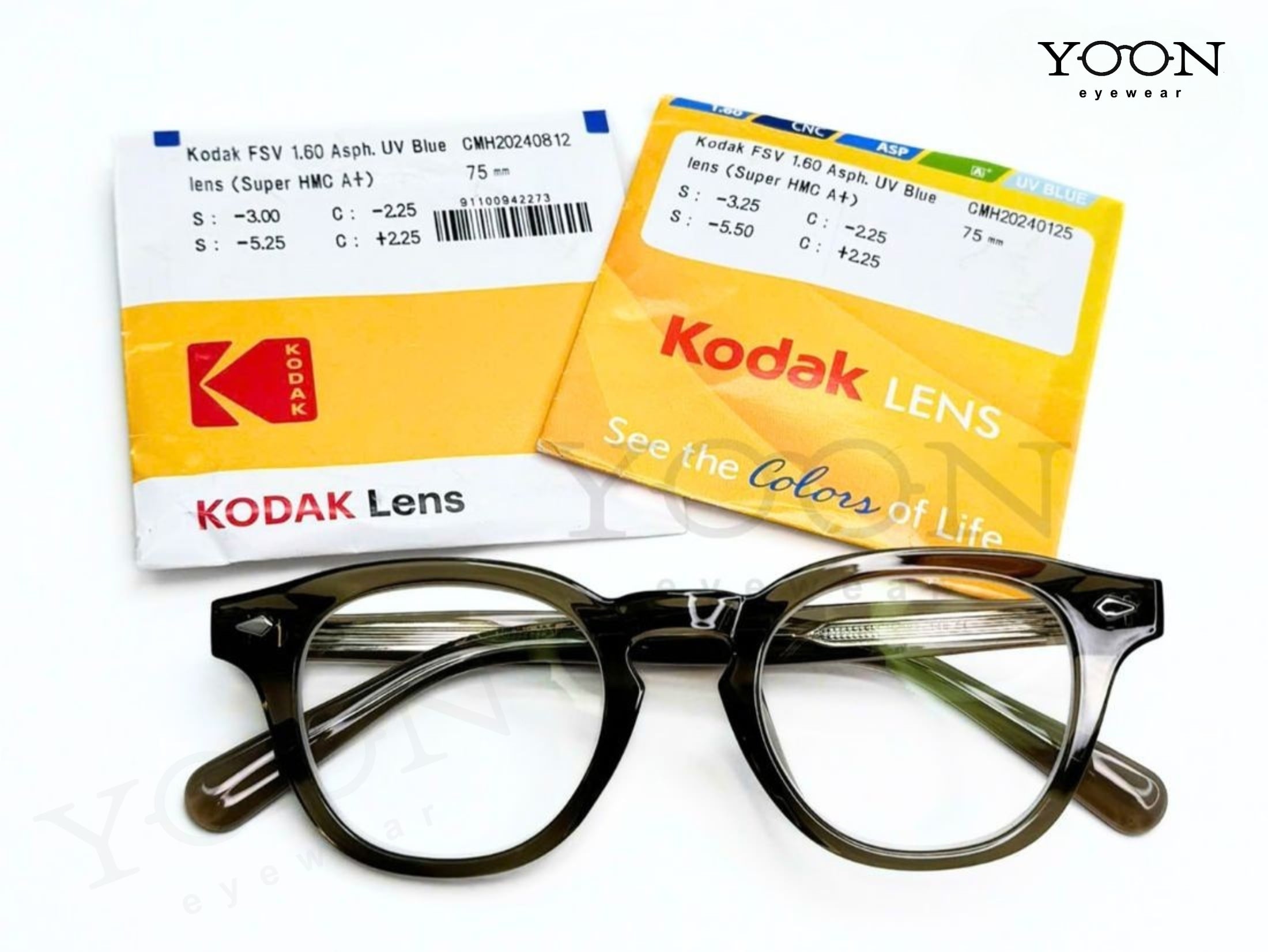 Tròng Kodak UVBlue Lens 1.60