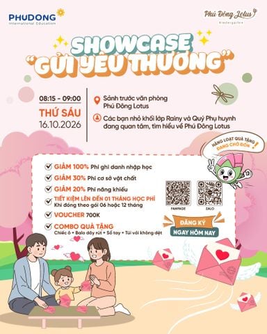 SHOWCASE “GỬI YÊU THƯƠNG” | MỘT BUỔI SÁNG ĐỂ NHÌN THẤY YÊU THƯƠNG TRONG MẮT CON