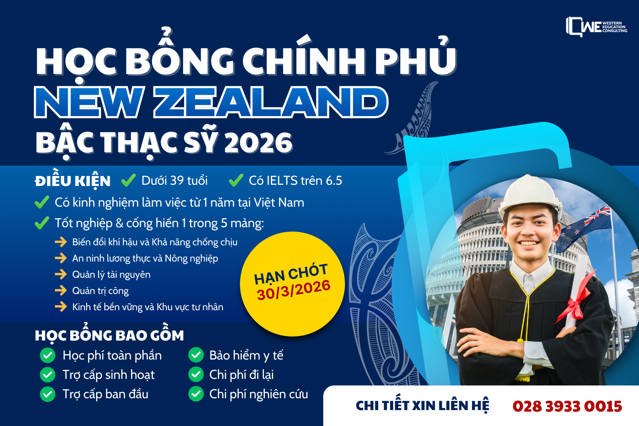 Học Bổng Manaaki New Zealand 2026 - Toàn Phần 100% Chi Phí: Đừng Bỏ Lỡ Cơ Hội Hiếm Có!